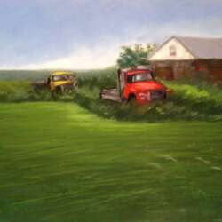 #947-Farm Trucks-12×18