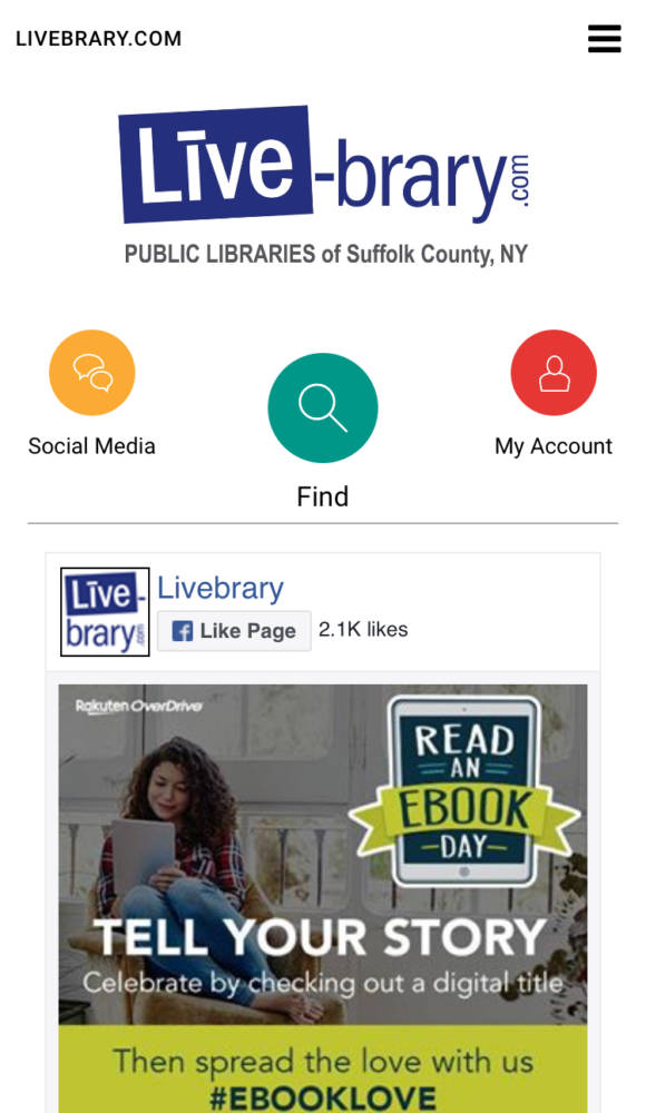 MyLibrary! app