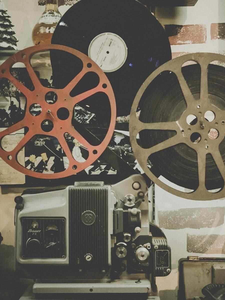 Old Time Movie Projector