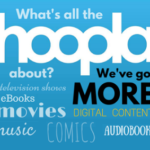 hoopla logo - we've got more digital content