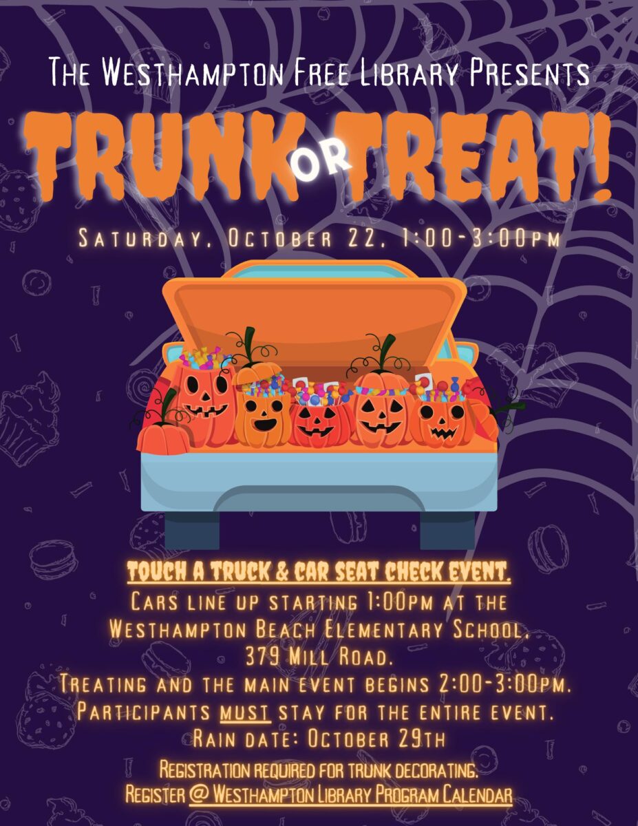 Trunk or Treat! - Westhampton Free Library